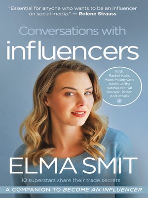 cover image of Conversations with influencers
